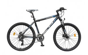 Bicicleta Mountain Bike Hardtail DHS Terrana 2627 - model 2015 26''-Negru-Rosu-495 mm