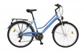 Bicicleta oras Travel 2654 - model 2015 26''-Alb-Albastru-430 mm